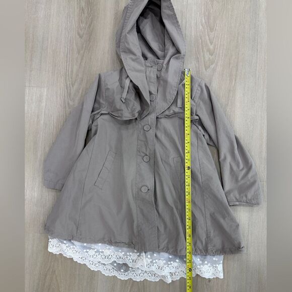 Girls Beige Jacket, size 11 - Picture 6 of 6